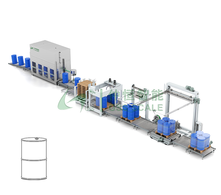  200L全自動開灌旋灌裝線（雙工位)